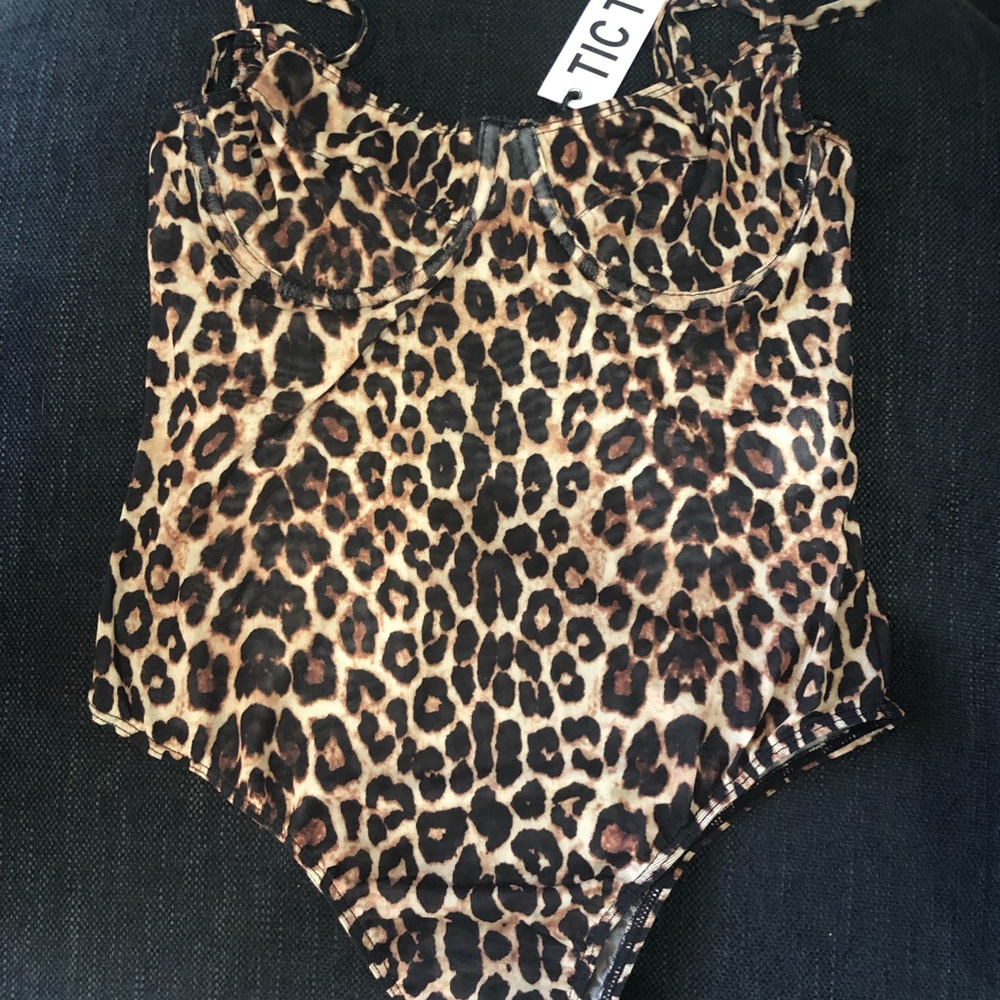 Leopard bodysuit